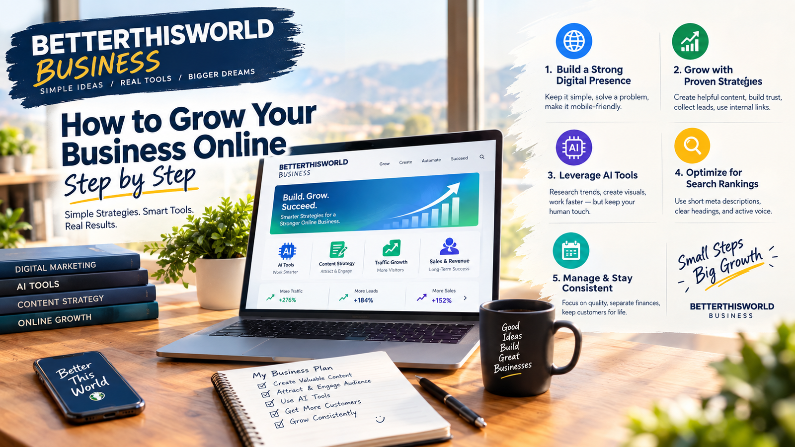 step by step betterthisworld business strategy for beginners